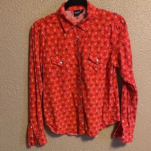 Cruel girl Red Branded Casual Shirt